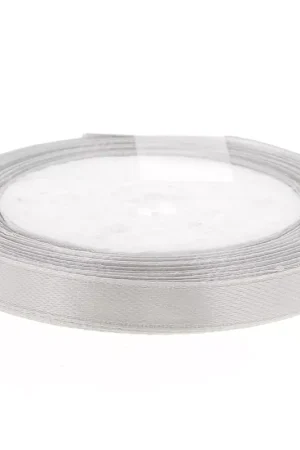 Ruban Satin 10 mm - Gris clair x20m Spedito Oggi
