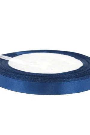 Compra Oggi Stesso Ruban Satin 10 mm - Bleu Nuit x 20 m