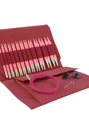Nuova Collezione Set di Ferri Circolari Intercambiabili Blush Crimson - Lykke
