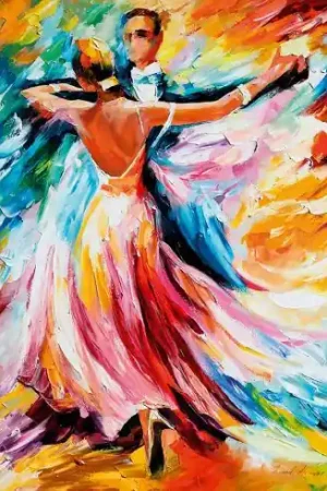 Offerta Del Giorno Kit ricamo diamante - Danza colorata - Wizardi