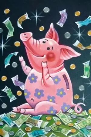 Solo Oggi Kit ricamo diamante - Ricchezza - Wizardi