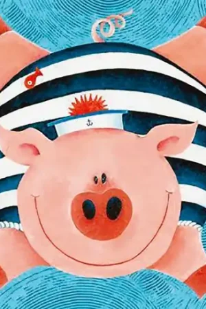 Solo Oggi Kit ricamo diamante - Maiale leitissimo - Wizardi