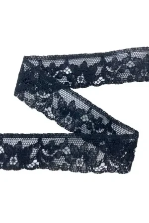 Sconto Passamaneria Merletto Pizzo Ricamo Valencienne Fiore Alto 2,3 Cm