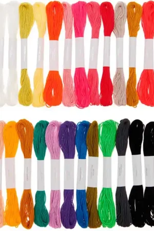 Set da 24 Fili da Ricamo - Rico Design Prezzo Basso