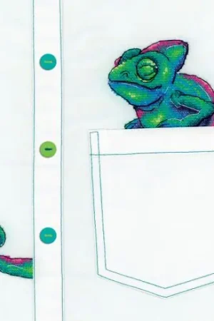 A Buon Prezzo Kit di personalizzazione - Curioso camaleonte - MP Studia