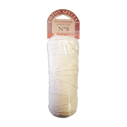 Filato per quilting - Cotone speciale n°8 naturale - LMC Solo Oggi