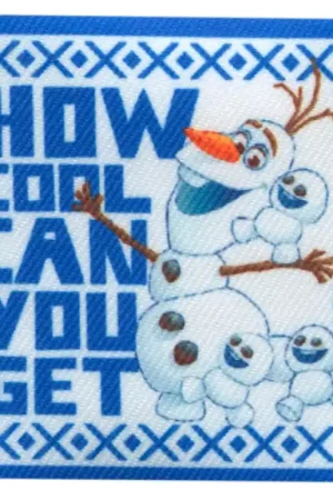 Prezzo Di Fabbrica Toppa Termoadesiva Quadrata Frozen Olaf