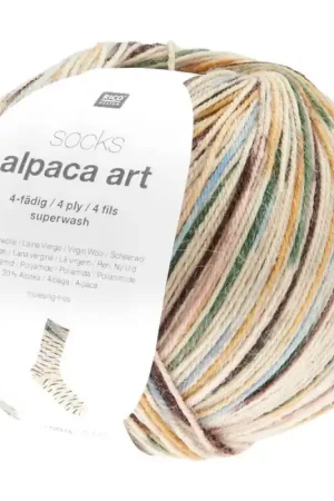 Rico Design Socks Alpaca Art 4-ply Professionale