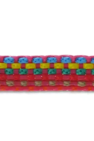 Ruban tissé 10 mm Multi Rose x 3m Offerta Limitata