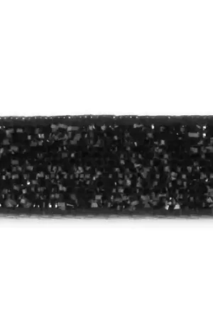 Prezzo Basso Ruban pailleté 10 mm Noir x 2m