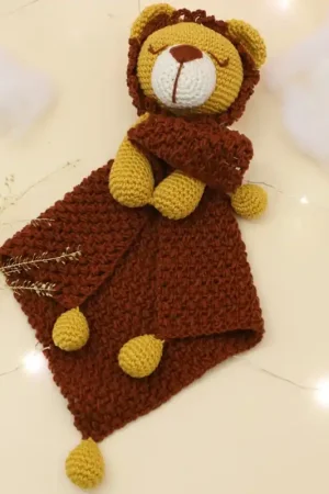Nuova Collezione Kit Amigurumi Lovey Blanket - Leone - Circulo