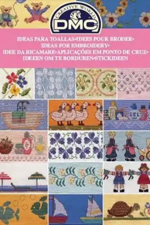 Libro diagrammi - Idee per ricamare speciali asciugamani da bagno - DMC Solo Oggi