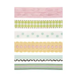 Must-Have Assortiment de 6 rubans Garden Party x 90 cm