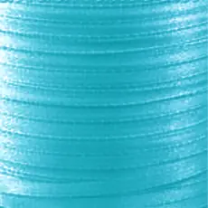 Consegna Rapida Ruban Satin  4 mm Turquoise x 5 m