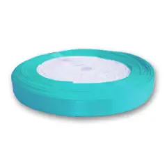 Ruban Satin 10 mm Turquoise x 20 m Spedizione Gratuita