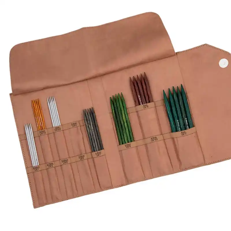 Popolare Custodia per Ferri a Doppia Punta - Collezione Cay KnitPro