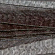 Professionale Ruban Organza 13 mm noir x 3 m