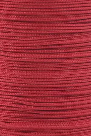 Esclusivo Tresse de soie 0.8 mm - Rouge x1m