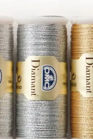 Reso Gratuito Filo metallico per ricamo - Filo metallizzato diamante - DMC