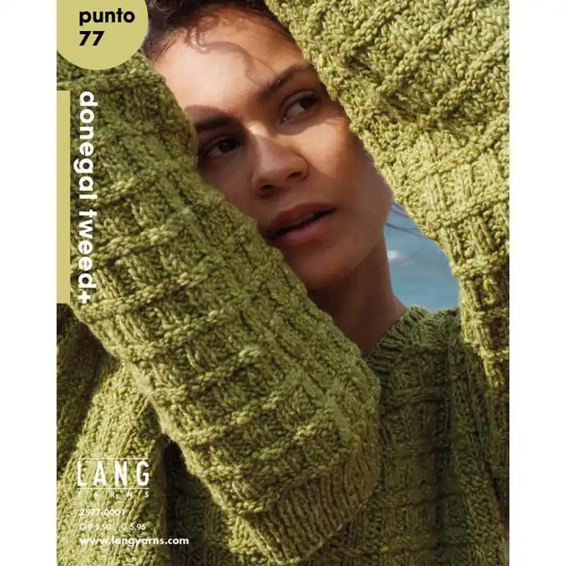 Più Venduto Rivista Lang Yarns - Maglia 77 Donegal Tweed+