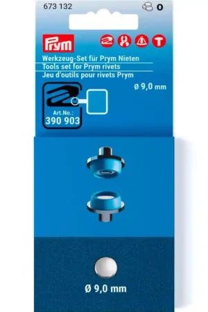 Consegna Rapida Set di Attrezzi per Rivetti da 9 mm - Prym