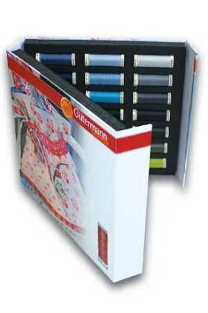 Filo da cucire - Cofanetto di 42 bobine di figlio - Gütermann Ultimissimo Modello