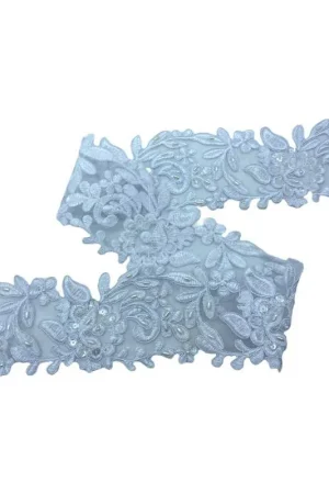 50 Cm Passamaneria Pizzo Rebrodè Ricamo Chicchi Paillettes Perline Alto 8,5 Cm Compra Adesso