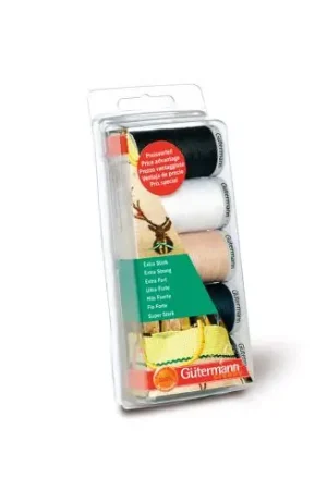 Compra Oggi Stesso Filo da cucire - Set di 5 fili per cucire - Gütermann