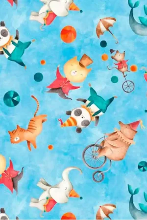 Tessuto Popeline - Circo Consegna Rapida