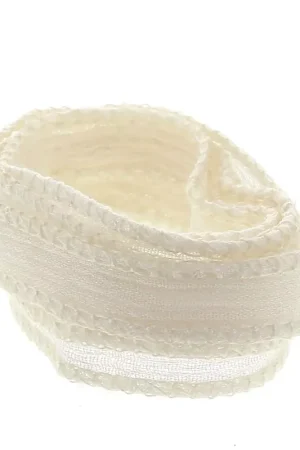 Ultimissimo Modello Ruban de soie 10 mm - Ecru x85cm