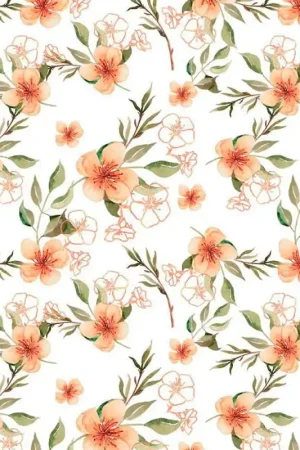 Tessuto Popeline - Floreale Professionale