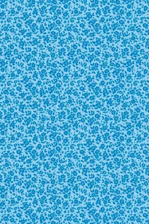 Tessuto Popeline - Mini Fiori Prezzo Basso