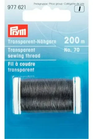 Pagamento Sicuro Filo da cucire - Filo trasparente scuro 70 - 200 m - Prym