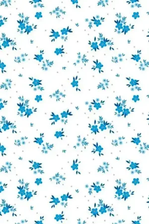 Tessuto Popeline - Piccoli Fiori Offerta Lampo