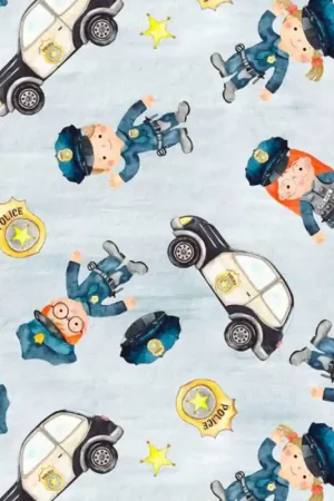 Tessuto Popeline - Polizia Compra Adesso