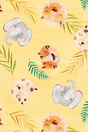 Tessuto Popeline - Giungla Prezzo Di Fabbrica