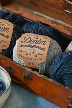 Cotone per maglieria - Natura Just Cotton Denim - DMC Spedizione Espresso