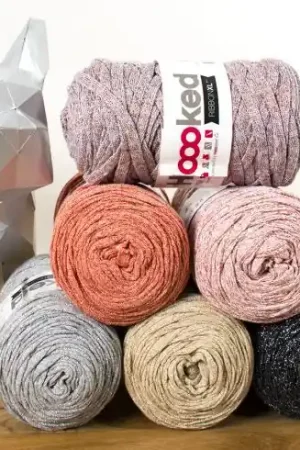 Solo Oggi Filo di fantasia - Hoooked Ribbon XL Lurex - Hoooked Ribbon XL