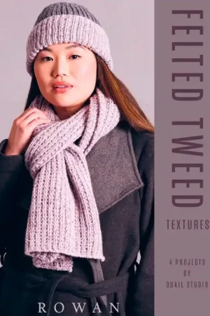 Rowan Felted Tweed Textures. 4 Projects by Quail Studio Pagamento Sicuro