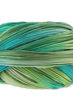 Ruban de soie Shibori Deepsea Mermaid x10cm Soddisfatti O Rimborsati