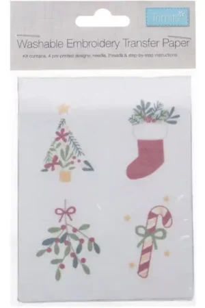 Disegni Decalcabili per Ricamo - Natale - Trimits Must-Have