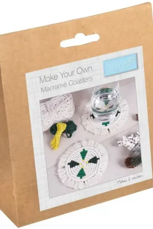 Spedito Oggi Kit di Macramé - Sottobicchieri - Trimits