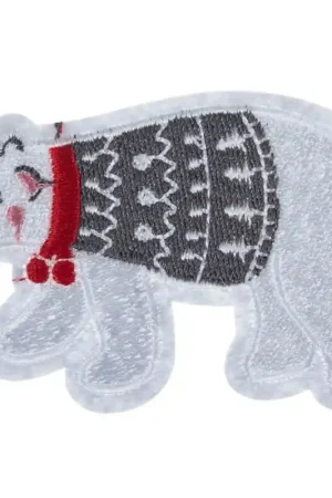 Patch Termoadesiva Orso Polare - Trimits Di Tendenza