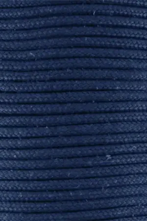 Saldi Tresse de soie 1,50 mm Bleu foncé x1m