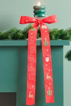 Promo Stagionale Kit di Punto Croce Fiocco - It's Christmas Time - Rico Design