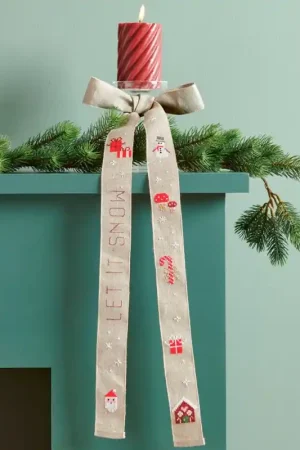 Affare Kit di Punto Croce Fiocco - Let it Snow - Rico Design