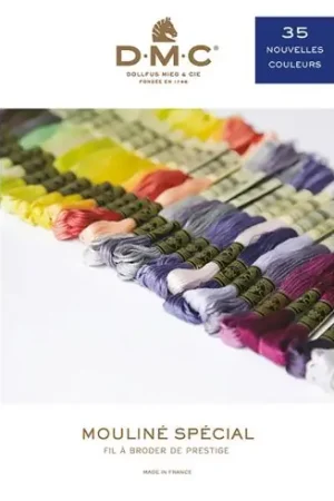Filo per ricamo - Premio di 35 nuove tinte - DMC Affare