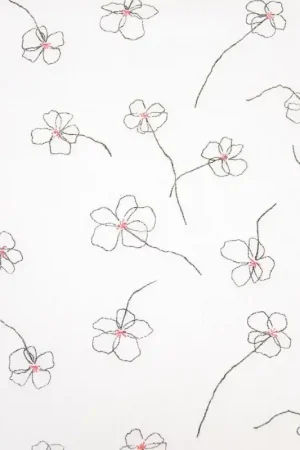 Vendita Finale Tessuto Mussola Katia - Mackintosh Flowers