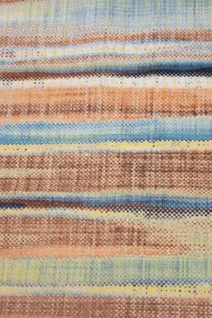 Più Venduto Tessuto Recycled Canvas Print Katia - Aquarelle Stripes