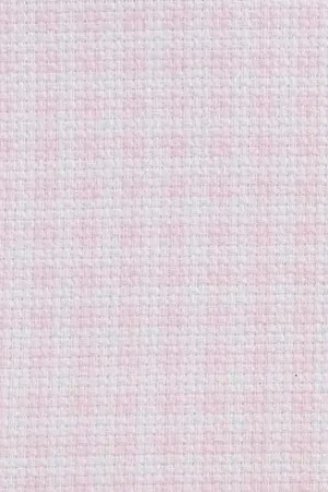 Nuovo Arrivo Tela da ricamo - Tela Aïda 5.5 a quadretti rose in tagliando o in metra - DMC